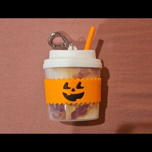 Pumpkin Latte Sanitizer Holder